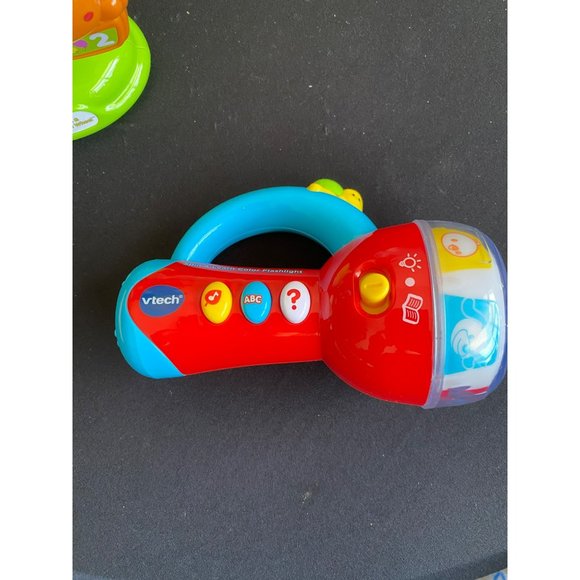 3 Vtech Lil' Critters Spin & Discover Ferris Wheel Toy, Spin and Learn Flashligh - Picture 14 of 16